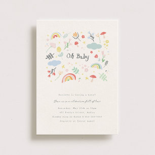 Invitation Baby shower Sunny Days