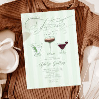Baby shower Tini One Martini