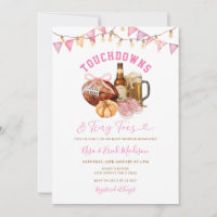 Baby shower Touchdown Tiny Tots Football Couples