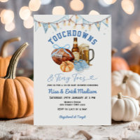 Baby shower Touchdown Tiny Tots Football Couples