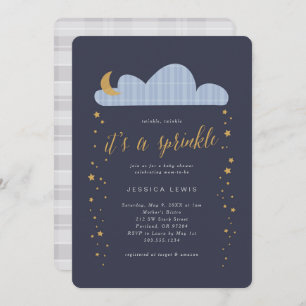 Invitation Baby shower Twinkle Twilight