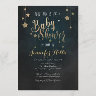 Invitation Baby shower Twinkle Twinkle Little Star