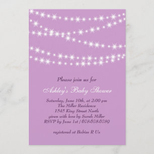 Invitation Baby shower Twinkle Twinkle Little Star