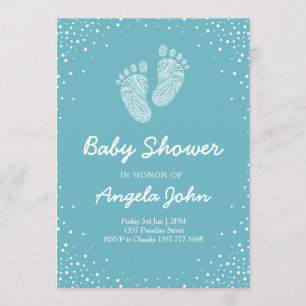 Invitation Baby shower unisex