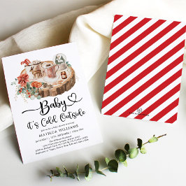 Invitation Baby Son Froid Extérieur Douche De Vacances Confor