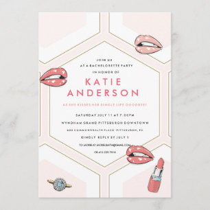 INVITATION BACHELORETTE CHOISISSENT L'INVITATION DE PARTIE DE