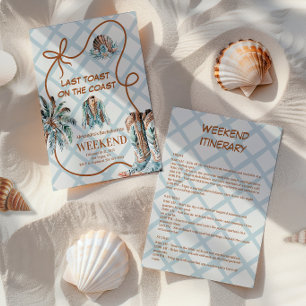 Invitation Bachelorette Coastal Cowgirl