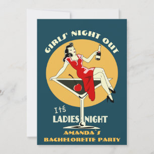 Invitation Bachelorette personnalisée