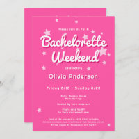 Bachelorette Retro Pretty Rose Malibu Stars