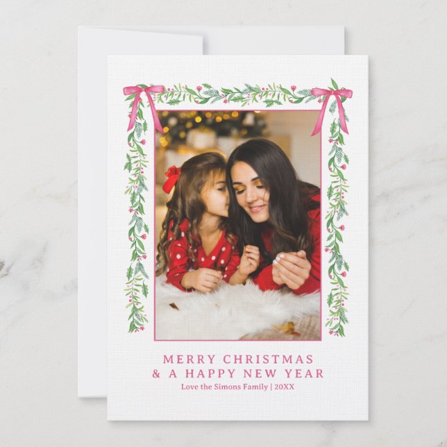 Invitation Bague À feuillage persistant du grand-millénaire a (Devant)