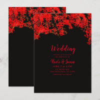 Baies noires et rouges Branches d'arbre fruitiers 