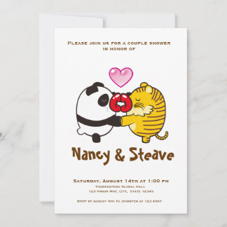 Invitation baiser zoo