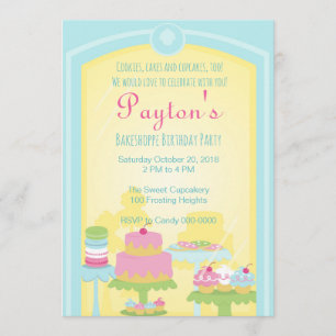 Invitation Bakeshoppe
