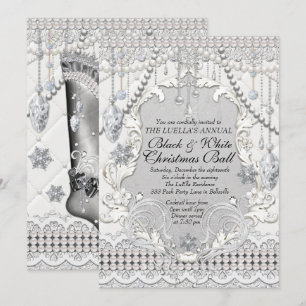 Invitation Bal de Diamond et Pearl Holiday