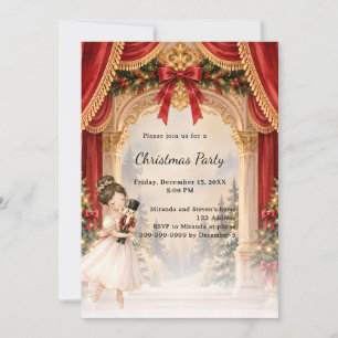 Invitation Bal de Noël de Casse-Noisette