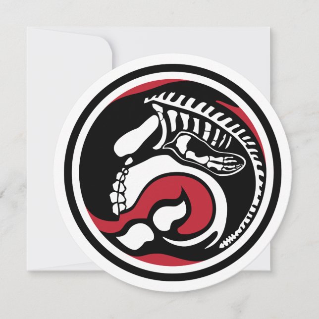 Invitation baleine (Devant)