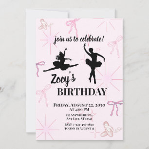 Invitation Ballerine Ballet