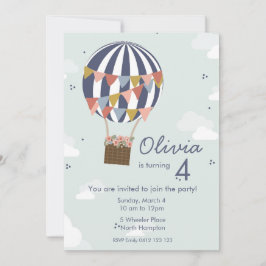 Invitation Ballons d'invitation personnalisés