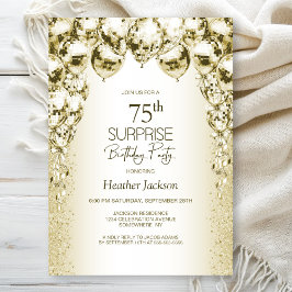 Invitation Ballons d'or Surprise 75e anniversaire