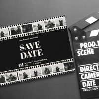 Bande de film Collage de photos amusantes Enregist