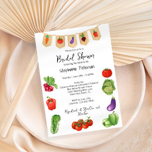 Invitation Banderole Marché de Producteurs Légumes Frais pour