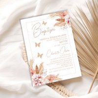 Baptême des papillons floraux du Boho rousse