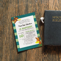 Baptême du singe mignon