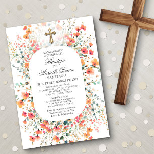 Invitation Baptême espagnol