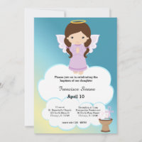 Baptême fille ange