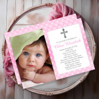 Baptême | Girl Eternity Bagues Croix Photo