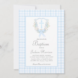 Invitation Baptême Sud, Baptême Garçon