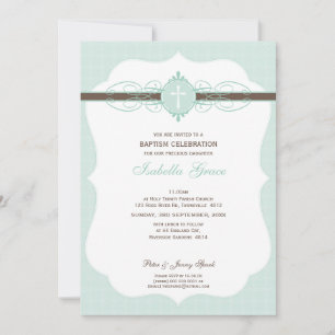 Invitation BAPTISM :: 3P immaculé