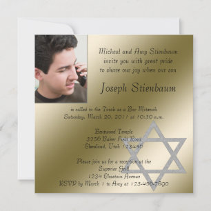 Invitation Bar Mitzvah