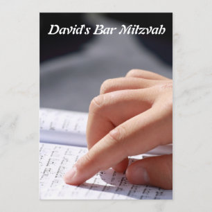Invitation Bar Mitzvah/Bat Mitzvah