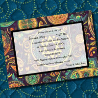 Bar Mitzvah Résumé Design coloré