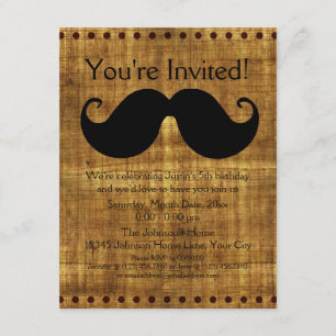Invitation Barbe Country