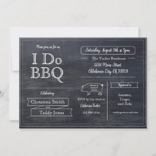 Invitation barbecue-cuisine