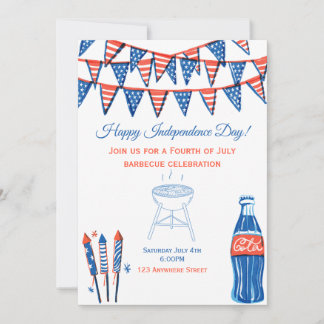 Invitation Barbecue du 4 juillet