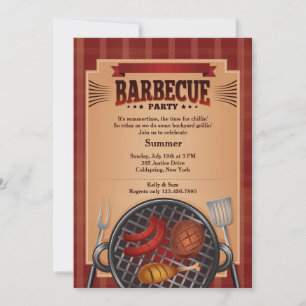 Invitation Barbecue Grill