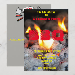 Invitation barbecue pour n'importe quelle occasion