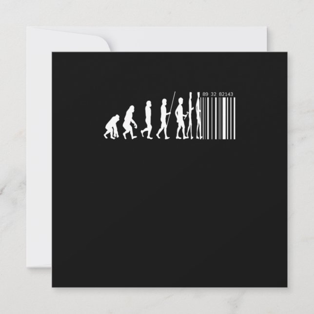 Invitation Barcode Evolution Puzzler Jeu cadeau (Devant)