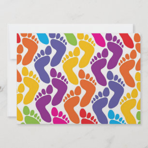 Invitation Barefootin' - Mariage plage - SRF