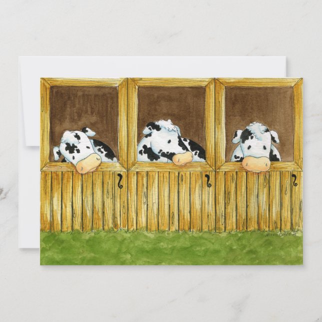 Invitation Barnyard Grapevine (Devant)