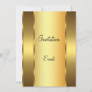 Invitation barre d'or