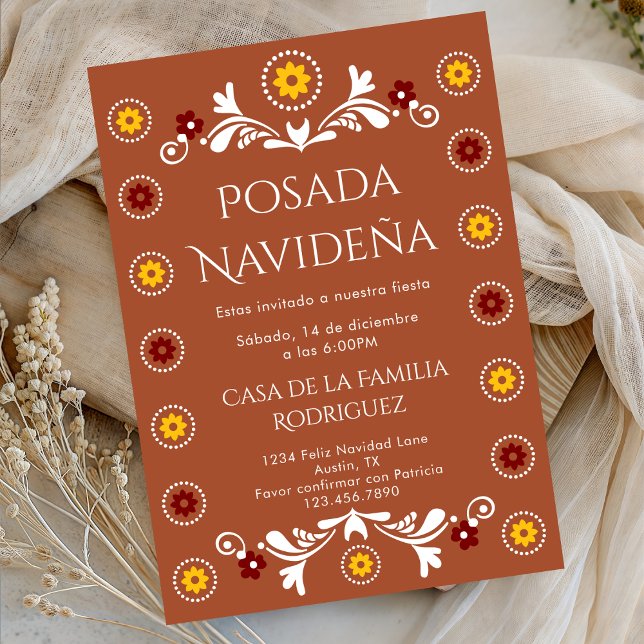 Invitation Barro Cielito Lindo Posada Talavera Noël (Créateur téléchargé)