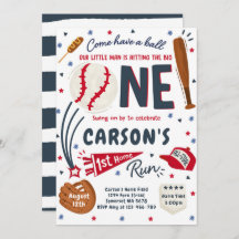 Baseball 1er Home Run Anniversaire