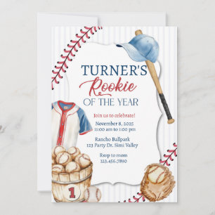 Invitation Baseball, Débutant, Premier anniversaire