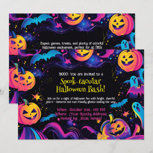 Invitation 🎃 Bash Halloween taculaire !