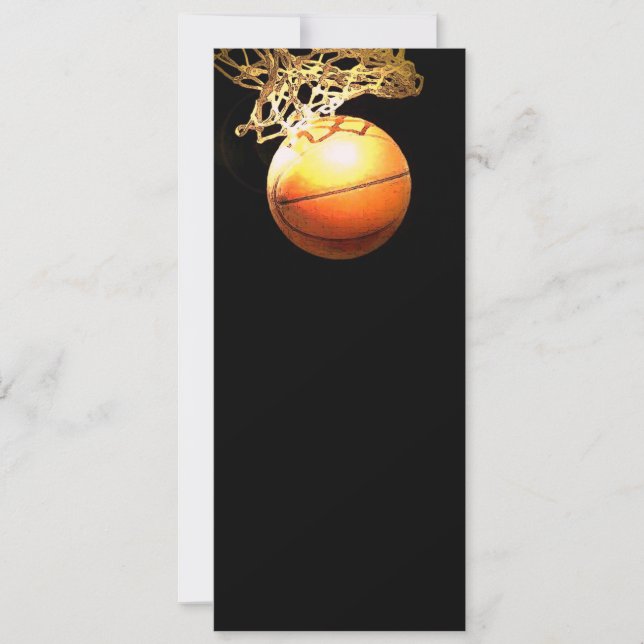 Invitation Basketball (Devant)