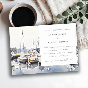 Invitation Bateaux côtiers à Harbour Seascape Weekend Party